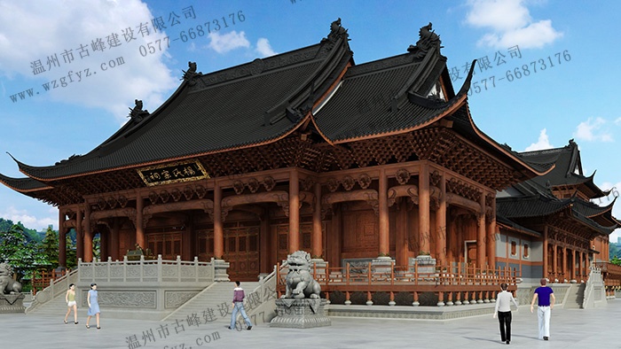 溫州古建筑-溫州市蒼南縣金鄉(xiāng)鎮(zhèn)楊氏宗祠